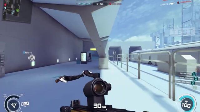 [Ghost in the Shell: Stand Alone Complex - First Assault Online] Train Station demolition gameplay смотреть онлайн