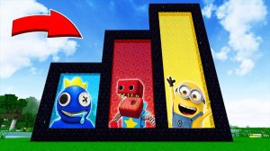 МЕГА ПОРТАЛЫ В МАЙНКРАФТ ЗОМБАК