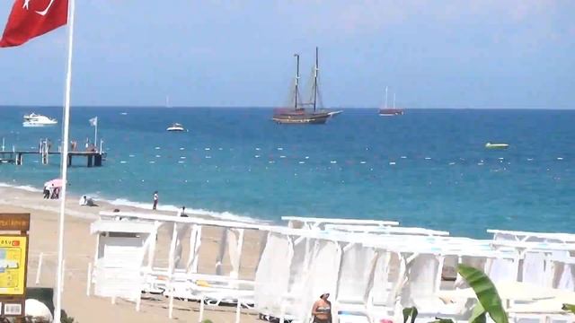 Euphoria Tekirova. Кемер. Турция. Развлечения. "Большое алоэ". Море. смотреть онлайн