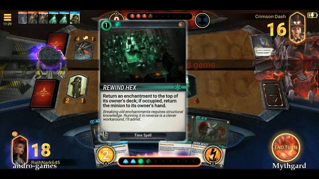 Mythgard (by Rhino Games Inc.) - card game for Android and iOS - gameplay. смотреть онлайн