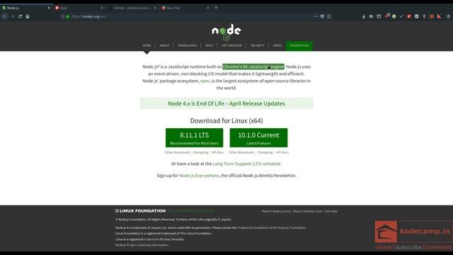 Node JS : 01 : What is Node JS ? | Installation | Hindi смотреть онлайн