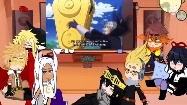 Few Pro Heroes React To Deku's Fights! [Part 2] /Deku VS Gentle Criminal\ Little Kiibou смотреть онлайн