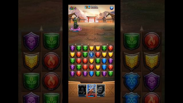 Empires & Puzzles команда из трех синих в набегах смотреть онлайн