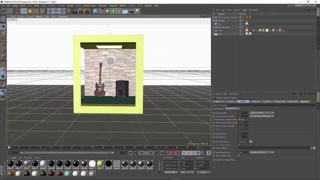 How to setup cameras | Cinema 4D Tutorial смотреть онлайн