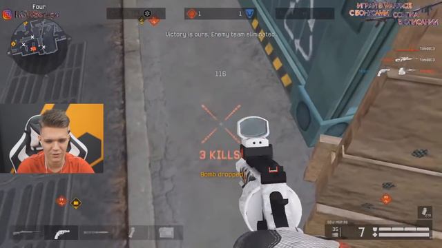 ЕВРОПЕЙСКИЙ ОПЕНКАПЕР ИГРАЕТ КАК PRO КРАБОКОДЕР WARFACE?! смотреть онлайн