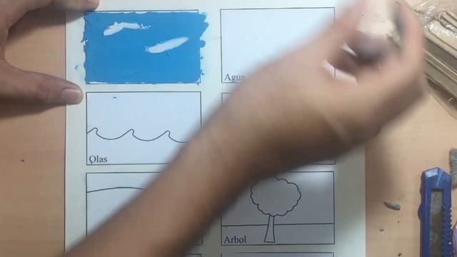 COMO HACER UN CIELO CON PLASTILINA смотреть онлайн