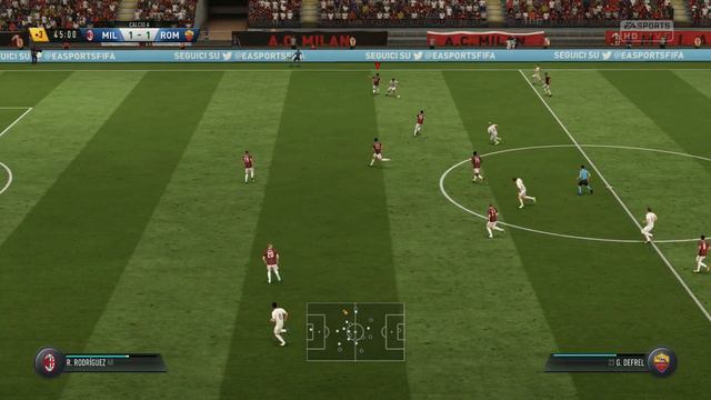 FIFA 18 - AC Milan vs. AS Roma @ San Siro смотреть онлайн
