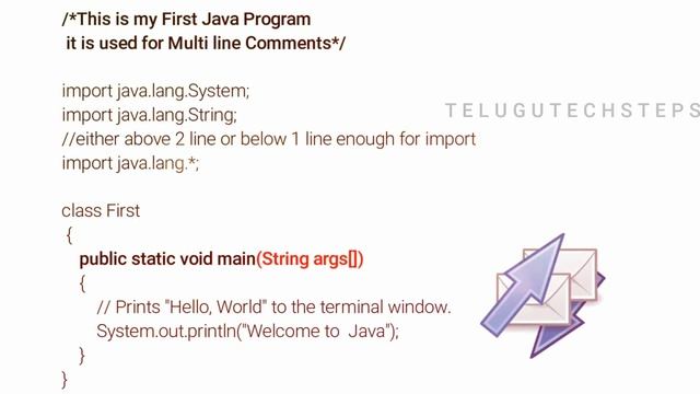 Java In Telugu | Java First Program Explanation word by word ? смотреть онлайн