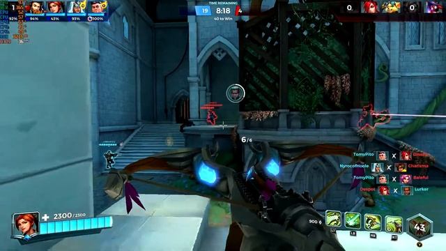 Paladins on Pentium G4560 3.5GHz 8800 Ultra 1080p High/Med смотреть онлайн