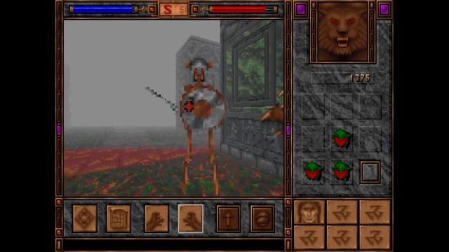 Emulação - ShadowCaster no DOSBox-X (emulador de DOS) смотреть онлайн