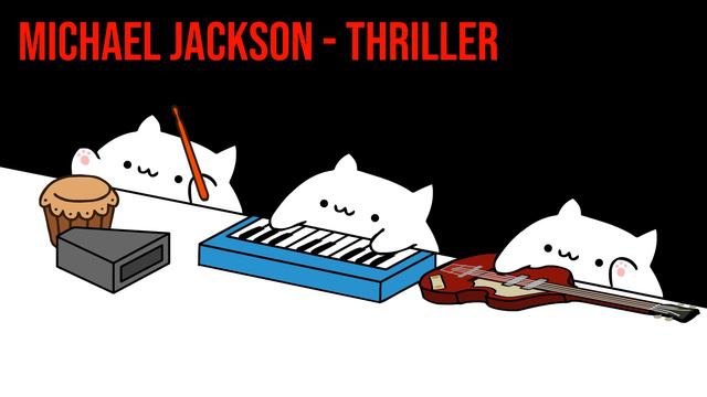 Bongo Cat - Michael Jackson "Thriller" (Halloween Special) смотреть онлайн