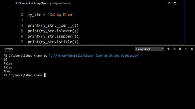 Python - Closer look at String Objects - #4 смотреть онлайн