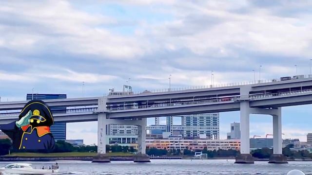 東京??　日の出桟橋〜お台場海浜公園　水上バス旅??！　ホタルナ смотреть онлайн