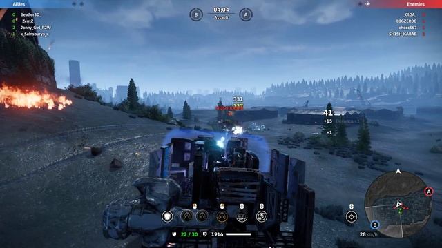 Getting the First Double Kill with the 'Nameless Tower' in Clan Wars | Crossout смотреть онлайн