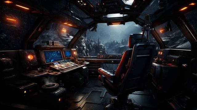 Radio Chatter & Alien Planet Outpost Ambience. Sci-Fi Ambiance for Sleep, Study, Relaxation смотреть онлайн