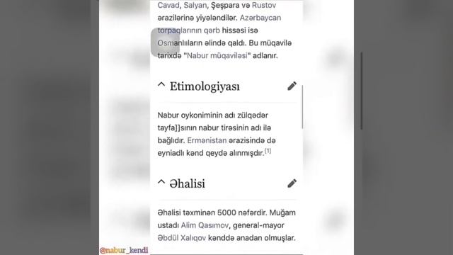 Qobustan Rayon Nabur Kendi Haqqinda Qisa Melumat 《 NABUR KENDI 》 смотреть онлайн