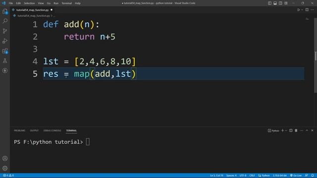 Map Function in Python | How to Use map() function in Python ? Python Tutorial Part - 55 смотреть онлайн