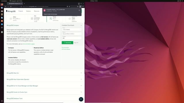 Como instalar y usar Mongodb Compass en Linux смотреть онлайн