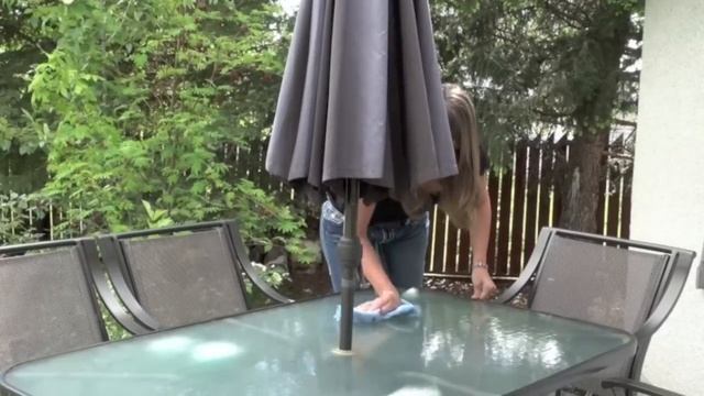 Norwex Cleaning Natural Green How to: Clean Shiny Glass Tables and Chairs Patio Furniture /Jobs смотреть онлайн