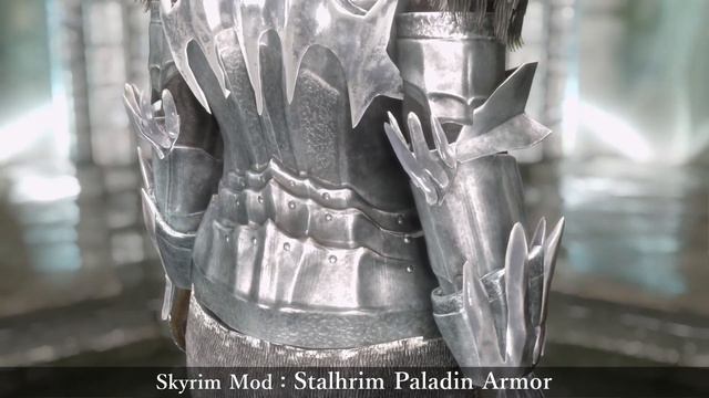 【Skyrim Mod】 Stalhrim Paladin Armor ｜ PC ＆ Xbox ｜ スカイリムおすすめMod смотреть онлайн