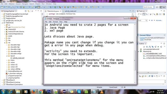 HelloWorld First Android Project for beginners Step by Step смотреть онлайн
