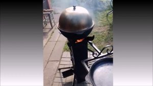 Ракета. Печка из профильной трубы