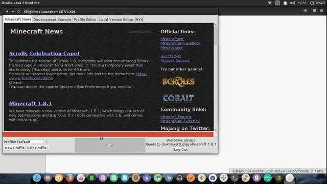 minecraft 1.8.1 en linux/ubuntu 14.04 2015 смотреть онлайн