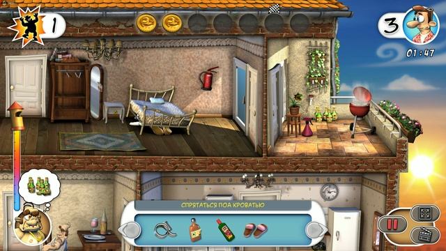 Прохождение Neighbours back From Hell #10 (Утренняя гимнастика) смотреть онлайн