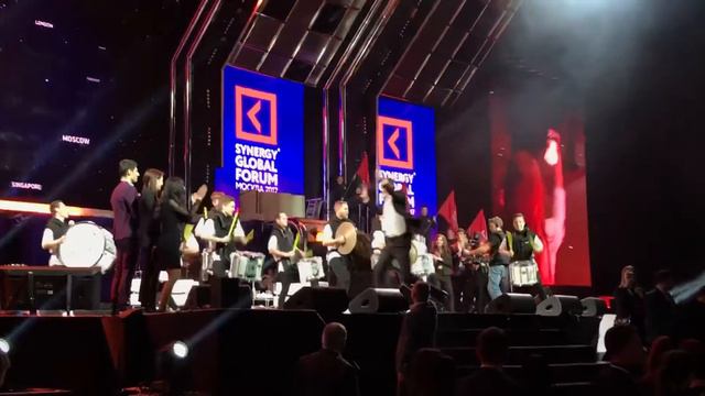 Выстуаление на закрытии Synergy Global Forum Moscow 2017 смотреть онлайн