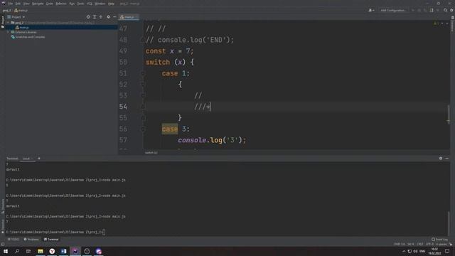 Уроки по JavaScript. Лекция 2. Тип boolean. Условный оператор, оператор switch, тернарный оператор. смотреть онлайн