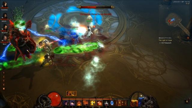 Diablo III - Killing Rakanoth [Nightmare] смотреть онлайн