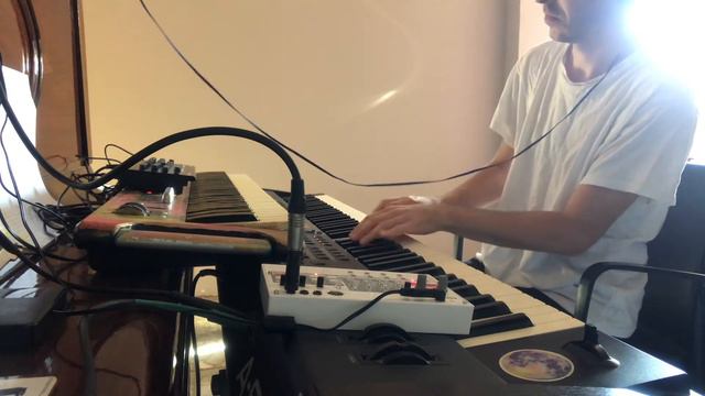 Jazzy Tango Jam #1 | Roland SE-02 | Roland A90 ex | Synth & Rhodes Jazz Improvisation смотреть онлайн