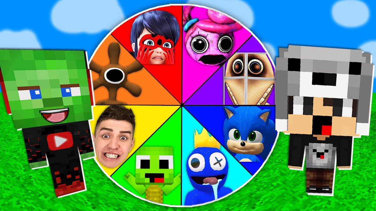 ЗОМБАК НАШЕЛ КОЛЕСО ФОРТУНЫ В МАЙНКРАФТ смотреть онлайн