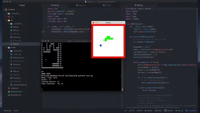 Depth First Search - Snake смотреть онлайн