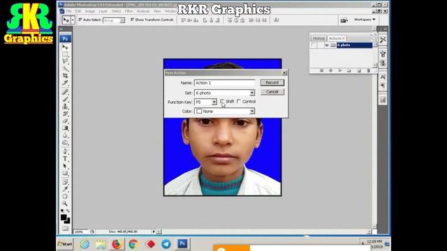 Ek Click Me 6 Copy Passport Size Photo Banaye Adobe Photoshop Me by rkrgraphics смотреть онлайн