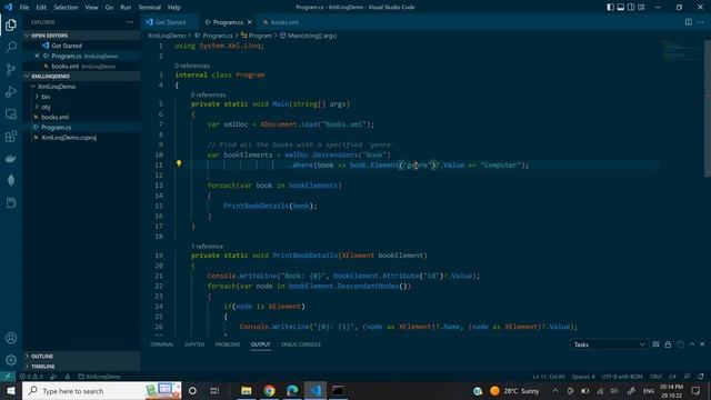 Parse XML in C# using LINQ | LearningIsFun смотреть онлайн
