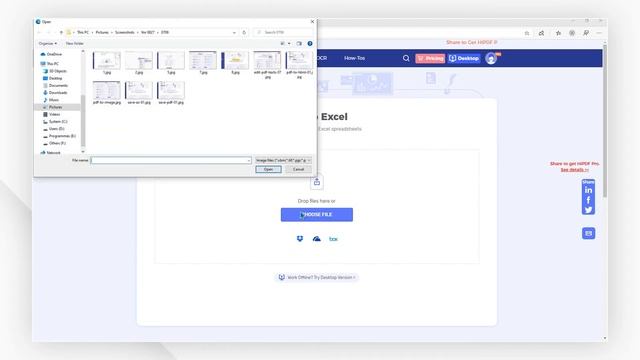 How to Convert JPG to Excel for Free Online | HiPDF смотреть онлайн