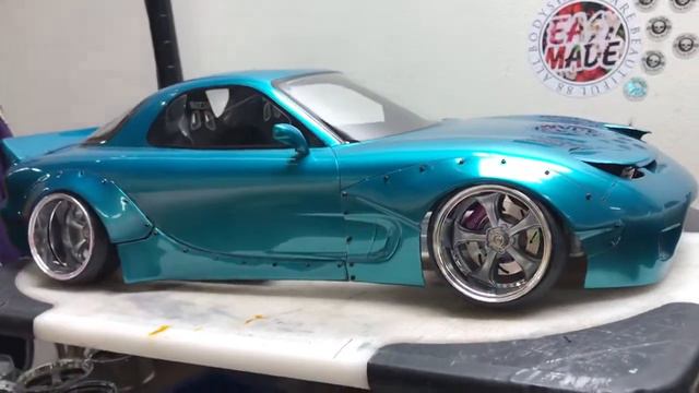 Tamiya Rx7 rocket bunny compete.... смотреть онлайн