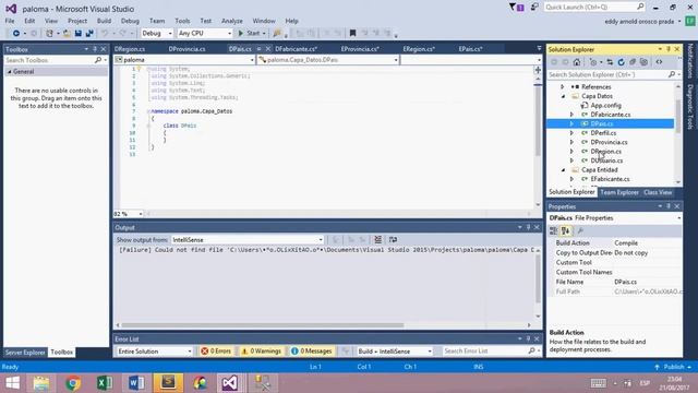 Dependencias de Combo Box, Guardar datos, Visual studio 2015 sql server 2014 смотреть онлайн