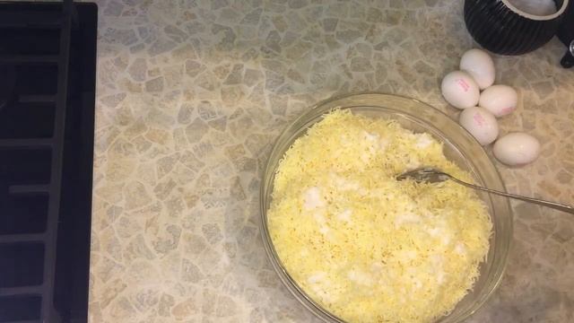 Куриные резанные битки с сыром, необычные и вкусные