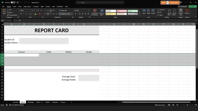 Create and Send PDF Reports Using Excel VBA || Beginner - Intermediate Project || Uni Report Cards смотреть онлайн