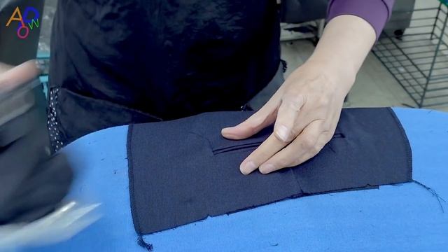 Process of Mass Production of Suit Pants. Disabled Sewing Technicians in Korea смотреть онлайн