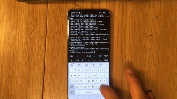 Monero XMR mining on Samsung phone in Termux