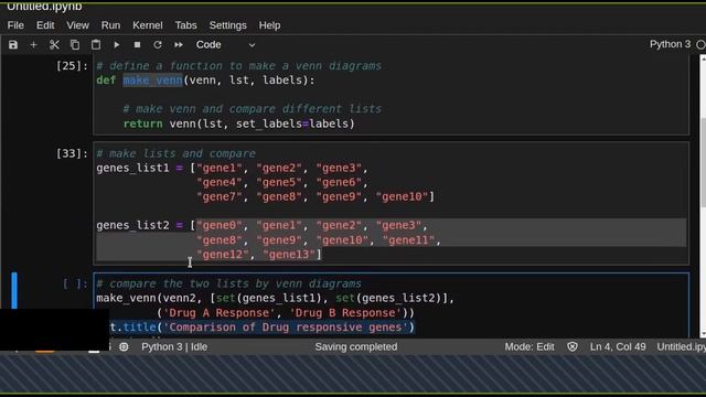 How to Make Venn Diagram in Python смотреть онлайн