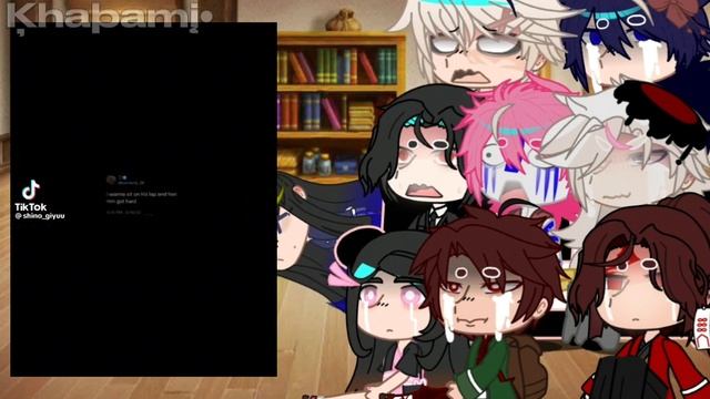 Demon slayer + Muzan, uppermoons, yorichii react to my gallery | Pt.3 | Maybe Doukaza | KNY | смотреть онлайн