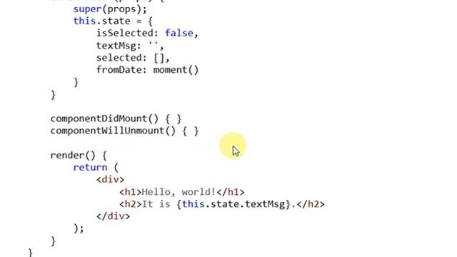 React JS State and Life Cycle in Tamil смотреть онлайн