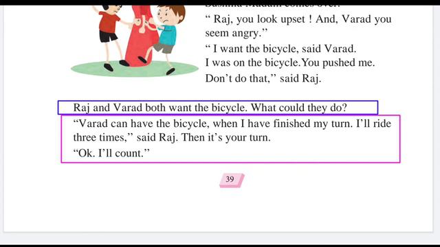 7. Bicycle Std 1st | English Unit - Four | Mh Board | #bicycle_std_1st