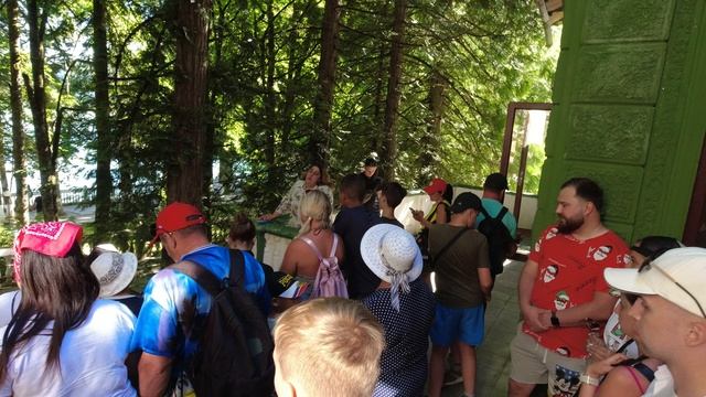 Абхазия Дача Сталина на озере Рица Экскурсия ч4