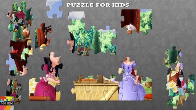 The Princess Adventure Club | Sofia The First | Puzzle Games For Kids смотреть онлайн