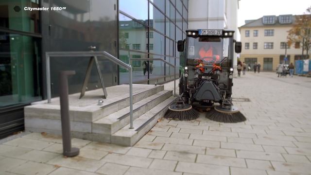 The compact sweeper Citymaster 1650 ZE смотреть онлайн